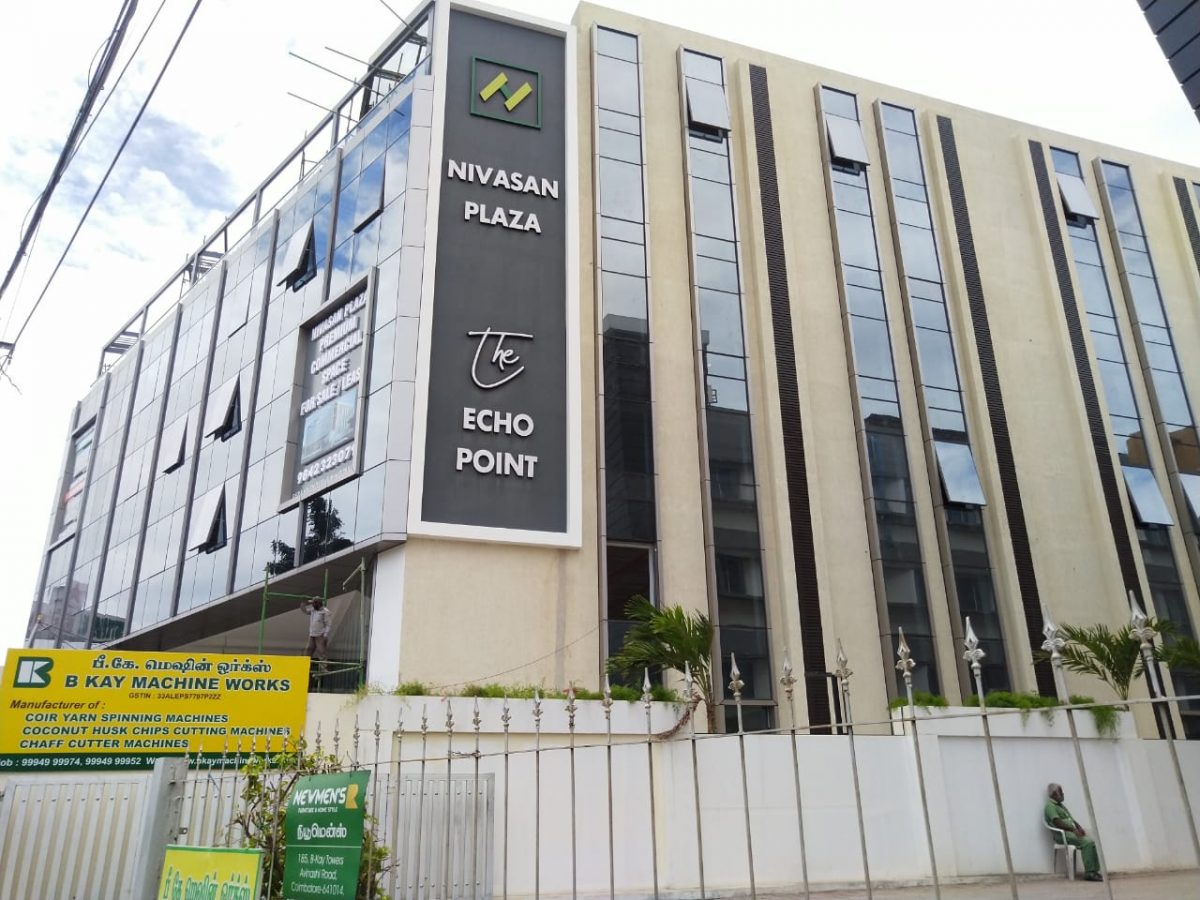 THE ECHO POINT PLAZA Srinivasan Associates Engineers & Builders